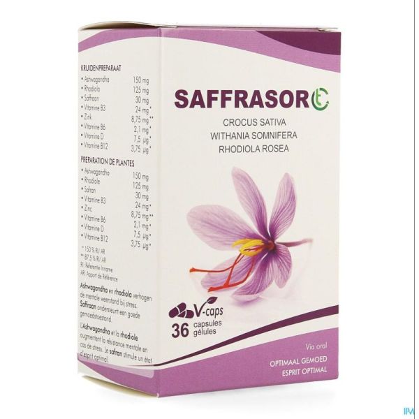 Soria Saffrasor 36 gélules
