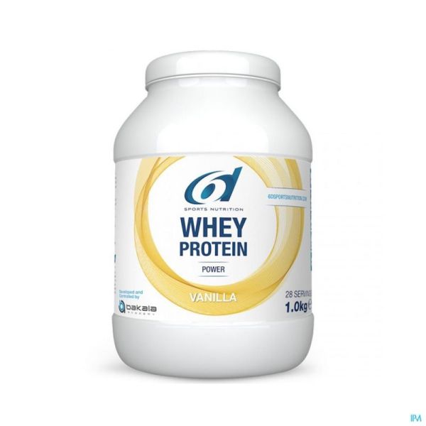 6d Sixd Whey Protein Vanilla 1kg