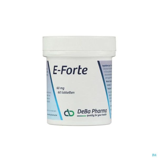 E-forte Deba 60 Comprimés 60 Mg