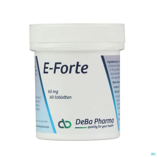 E-forte Deba 60 Comprimés 60 Mg