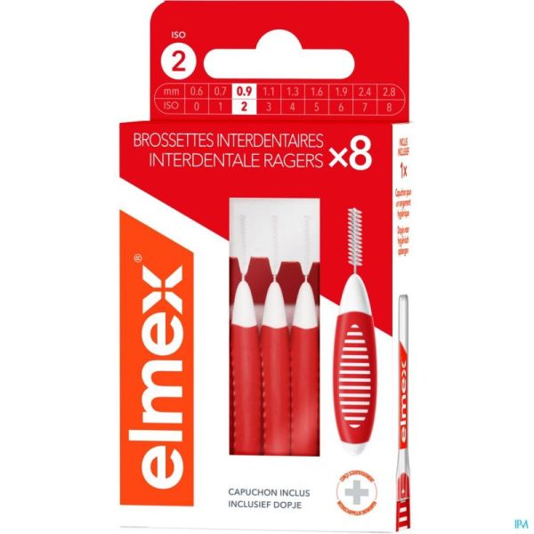 Elmex set Brossettes Interdentaires Iso 2 0.9mm