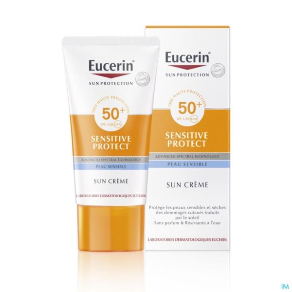 Eucerin Sun Crème Visage Spf50+