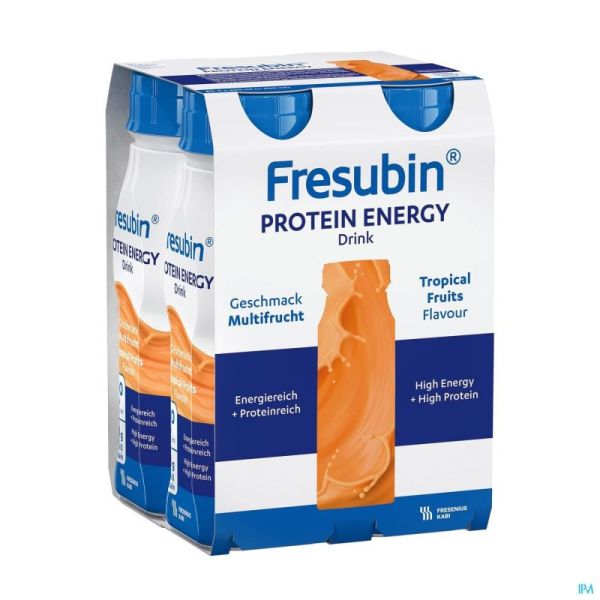Fresubin Protein Energy Fruits Tropicaux 4x200 Ml