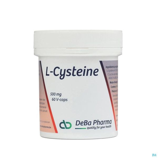 L-cysteine Deba 60 Gélules 500 Mg