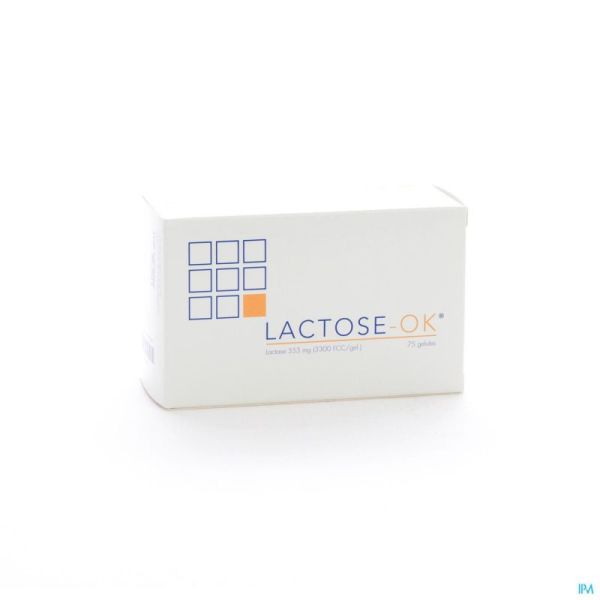 Lactose Ok 75 Gélules 353 Mg
