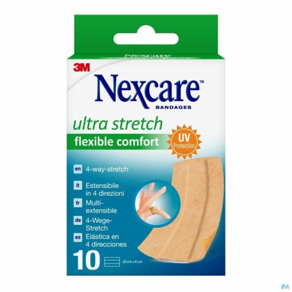 Nexcare 3m Ultra Strech Comf.flex. Ha Pans.strip10