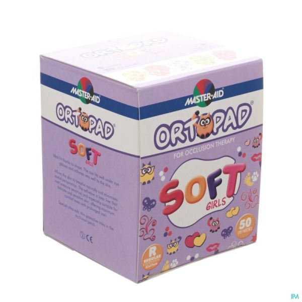 Ortopad Girls Soft Regular 72234 Compresses Oculaires 50 Pièces