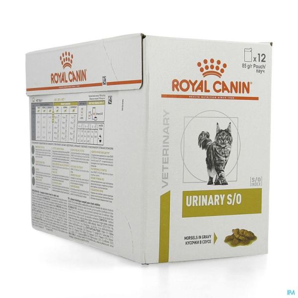 Royal Canin Veterinary Diet Feline Urin. S/o Mig/cig 12x85g