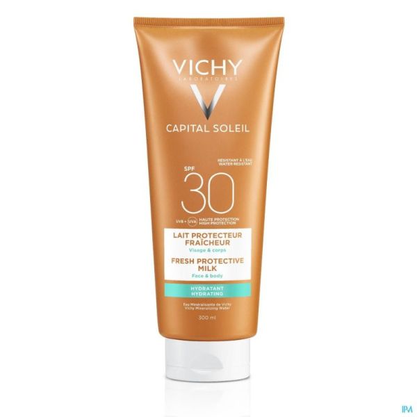 Vichy Capital Soleil Beach Protect Lait Gel Corps Spf30 300ml