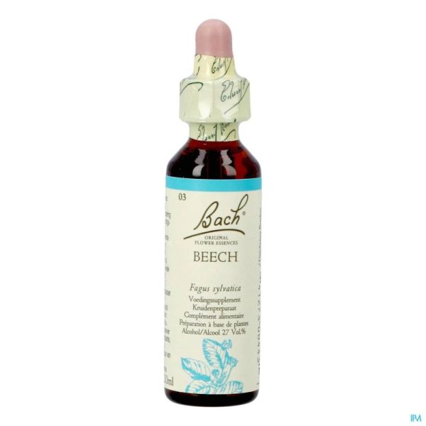 Bach Fleurs Beech 3407 20 Ml