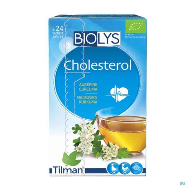Biolys Aubépine Curcuma 24 Infusettes