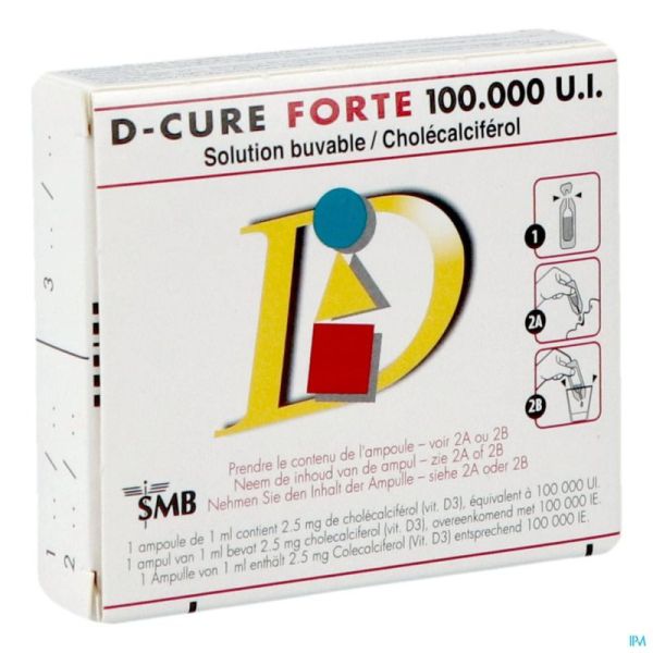 D Cure Forte 100000 3 Ampoules