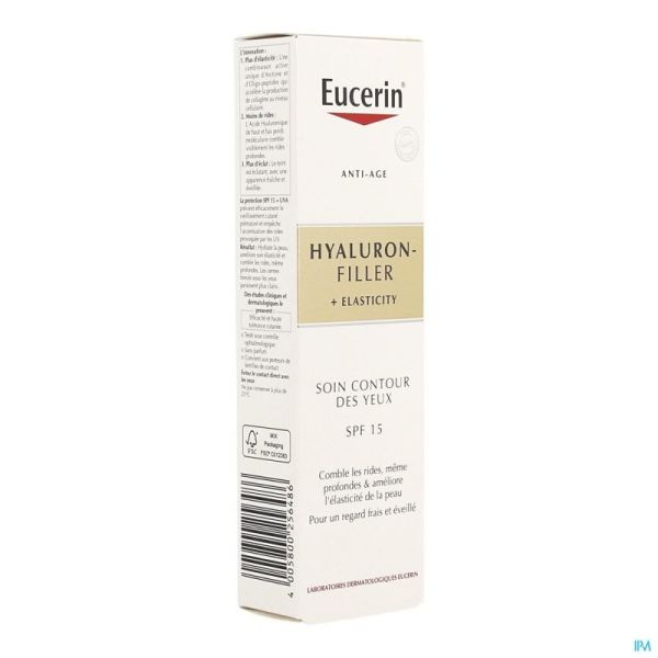 Eucerin Hyaluron Filler+ Elasticity Contour des Yeux Ip15 15ml