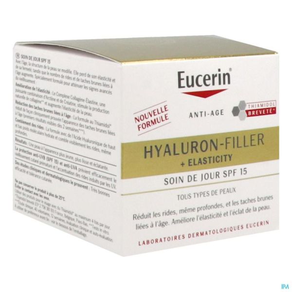 Eucerin Hyaluron-Filler +Elasticity Soin de Jour Ip15 50ml