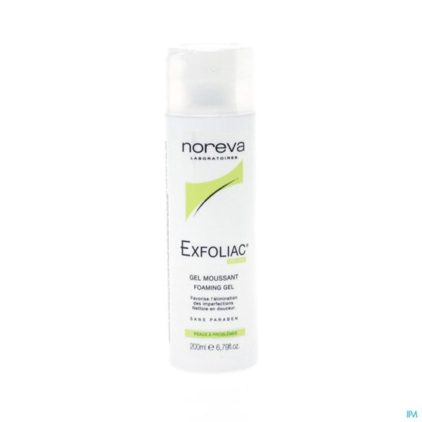 Exfoliac Gel Nettoyant Moussant 200 Ml