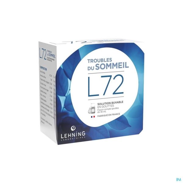Lehning L72 Gouttes 30 Ml