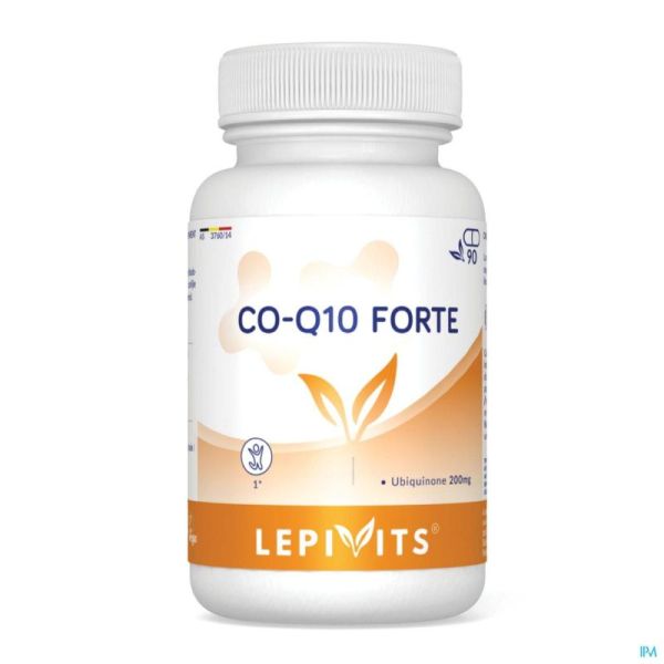Lepivits Co Q10 Forte 200mg Pot de 90 Gélules