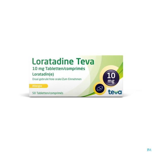 Loratadine Teva 10mg Comprimés 100