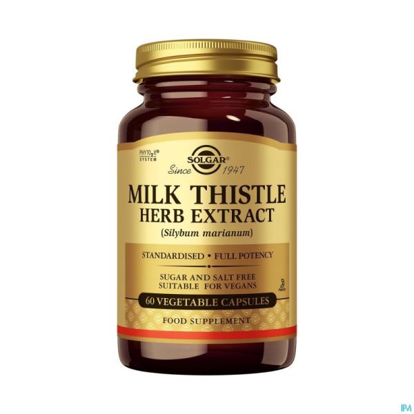 Milk Thistle Herb Extr (chardon Marie) V-caps 60