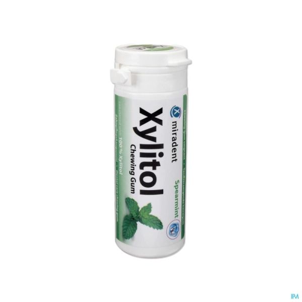 Miradent Xylitol Chewing-gum Menthe Verte