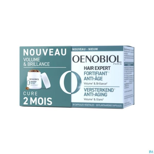 Oenobiol Hair Expert Fortifiant A/age Caps 30x2