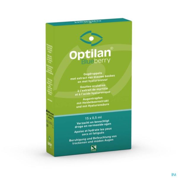 Optilan Gouttes Ocul Monodose 15x0,5ml