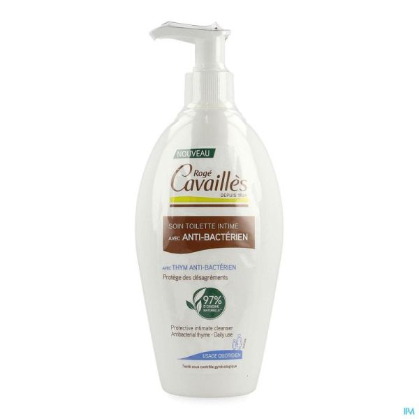Roge Cavailles Soin Toilette Intime Anti Bactérien 250ml