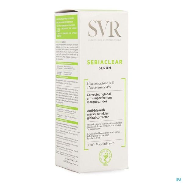 SVR Sebiaclear Sérum Flacon 30ml