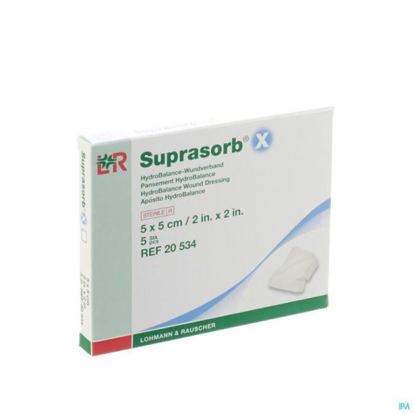 Suprasorb X 5x5cm 20534 5 Pièce