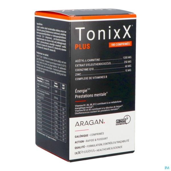 Tonixx Plus Comprimés 180 