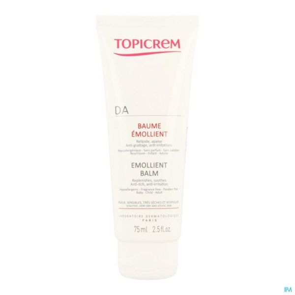 Topicrem Da Baume Emollient Tube 75ml