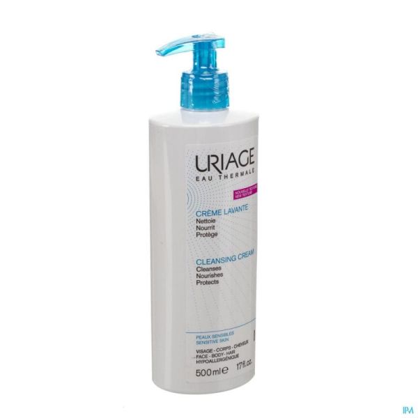 Uriage Crème Lavante + Pompe 500 Ml 