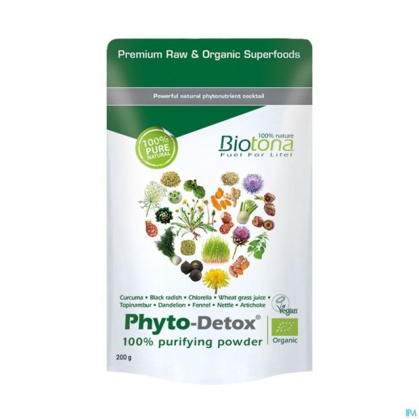 Biotona Phyto Detox Poudre 200g 