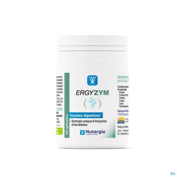 Ergyzym Gélules 40