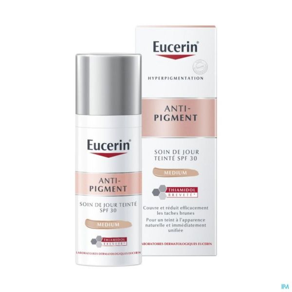 Eucerin Antipigment Soin de Jour Teinté Ip30 Medium 50ml