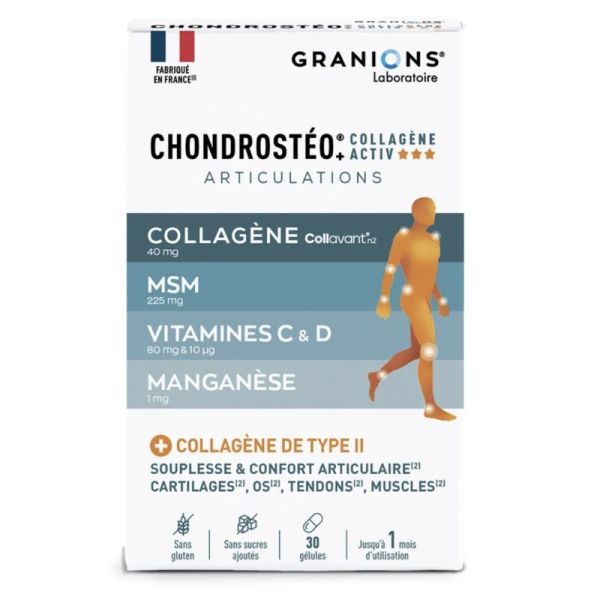 Granions Chondrosteo Collagene Activ Caps 30