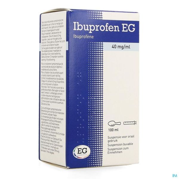 Ibuprofen E.g. 40 Mg/ml Susp 100 Mg