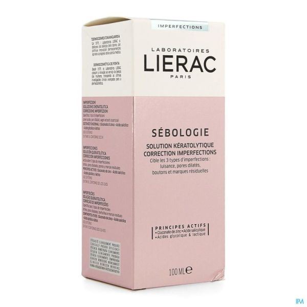 Lierac Sebologie Solution Keratolytique Correcteur d'Imperfections 100ml