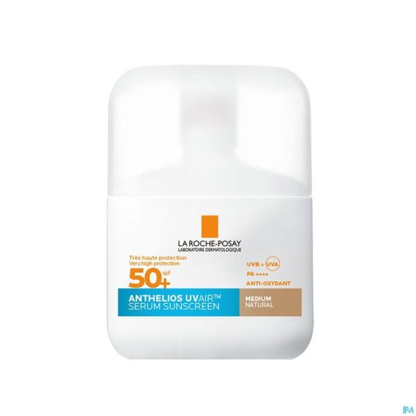 Lrp Anthelios Uvair Serum Solaire Teint Med.50ml