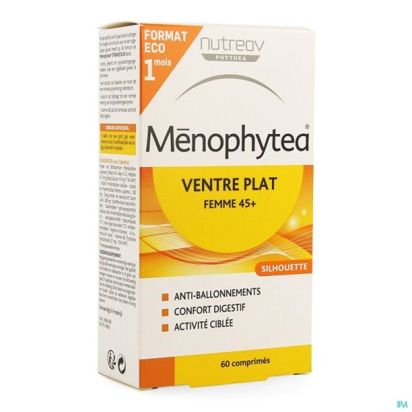 Menophytea Ventre Plat 60 Comprimés