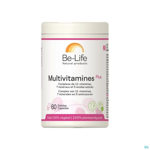 Multivitamines Plus Be Life Gélules 60