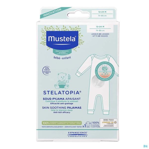 Mustela Pa Stelatopia Sous Pyjama Apaisante. T2 12-24m