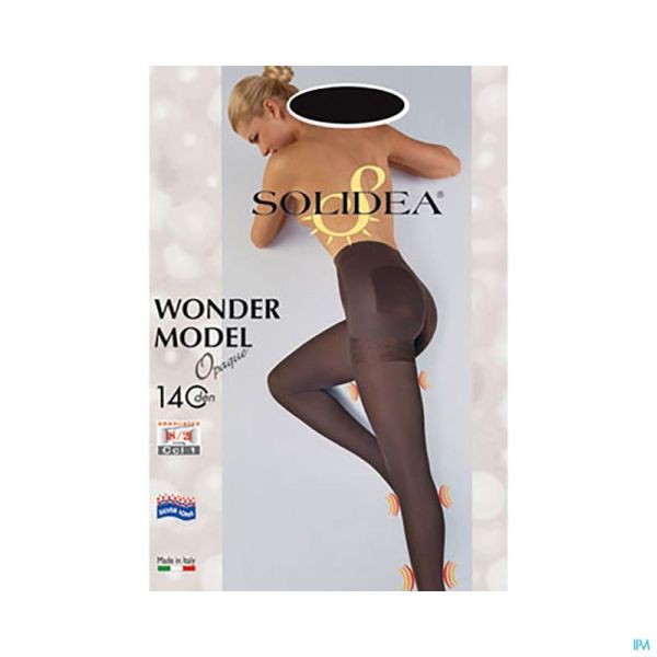 Solidea Collant Wonder Model 140 Opaq Nero 4xl-xl