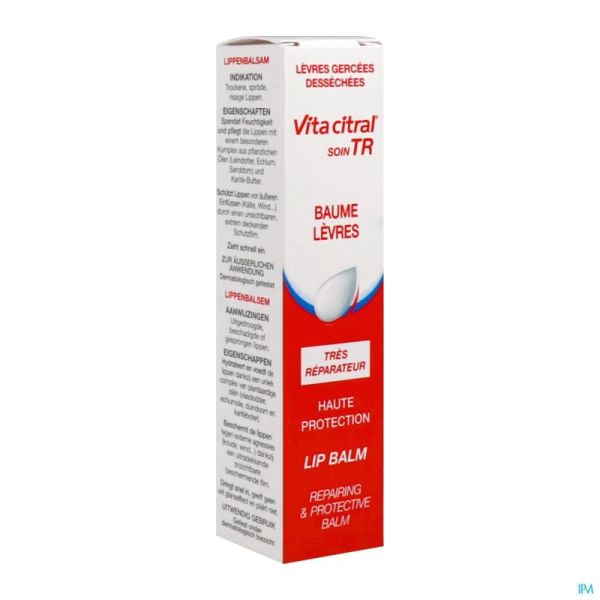 Vita Citral Baume Lèvres Tube 15ml 40306