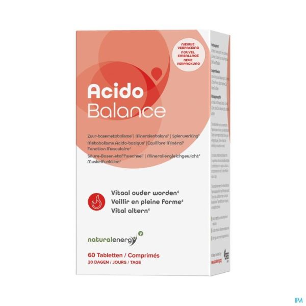 Acido Balance Comprimés 60 Natural Energy Labophar