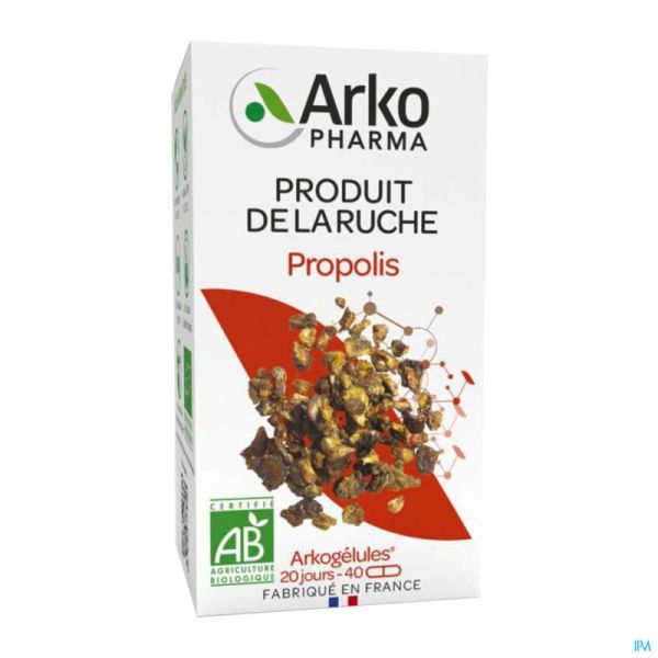 Arkogelules Propolis Bio Gélules 40