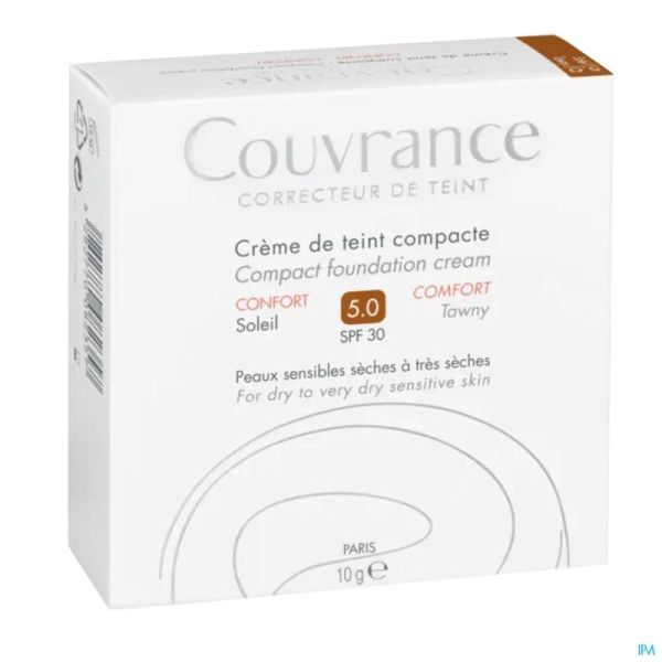 Avène Couvrance Crème Teintée Compacte Soleil Confort