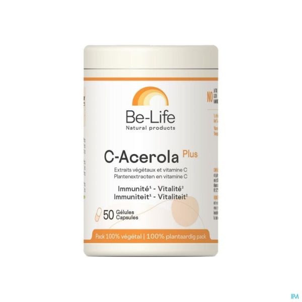 C-acerola Plus Be Life Gélules 50