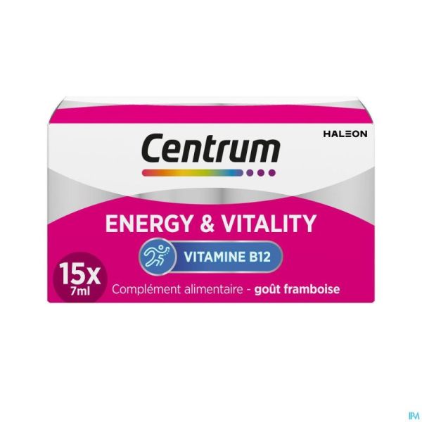 Centrum Energy & Vitality Fl 15x7ml