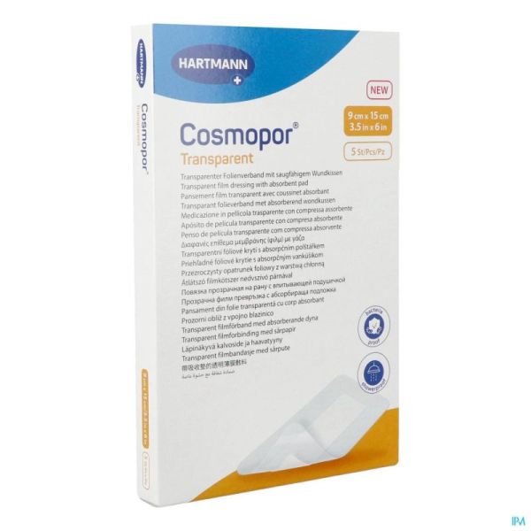 Cosmopor Transparent 9x15cm 5